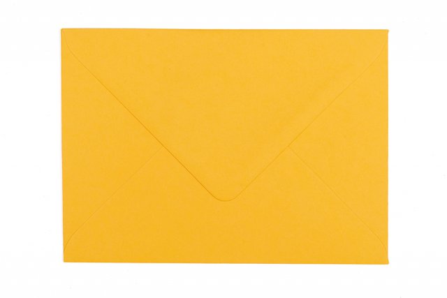 Buste DIN B6, giallo intenso