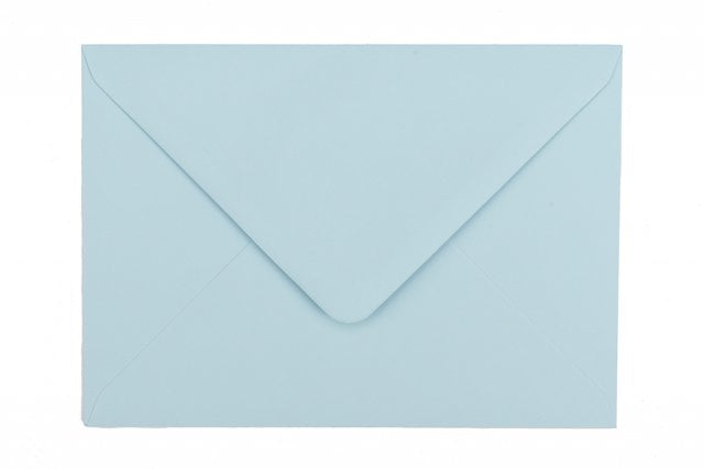 Buste DIN B6, azzurro
