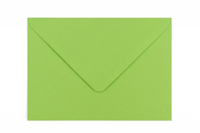 Buste DIN B6, verde