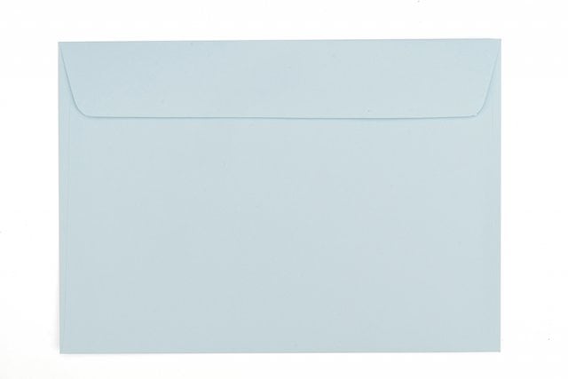Buste DIN C5 adesive, blu chiaro