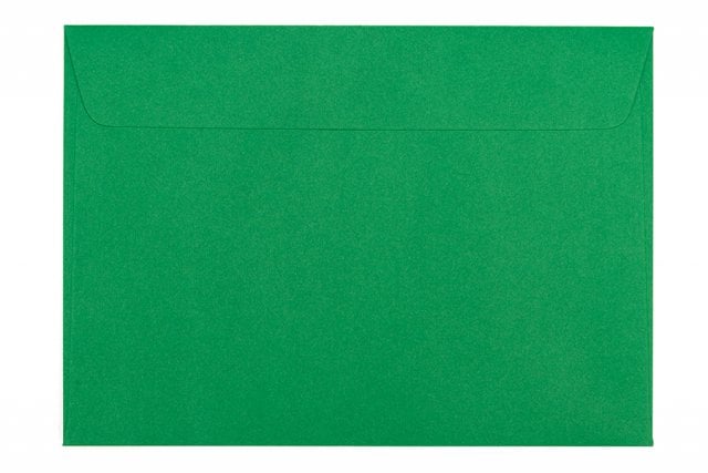 Buste DIN C5 adesive, verde scuro