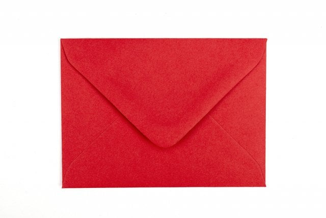 Buste DIN C7, rosso