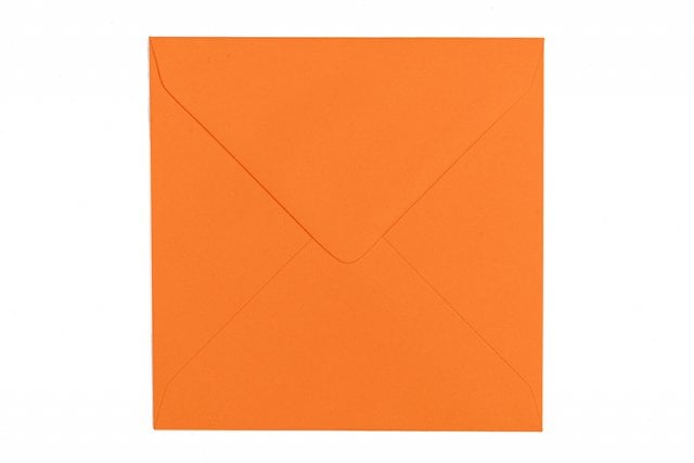 Buste quadrate 130x130 mm, arancione