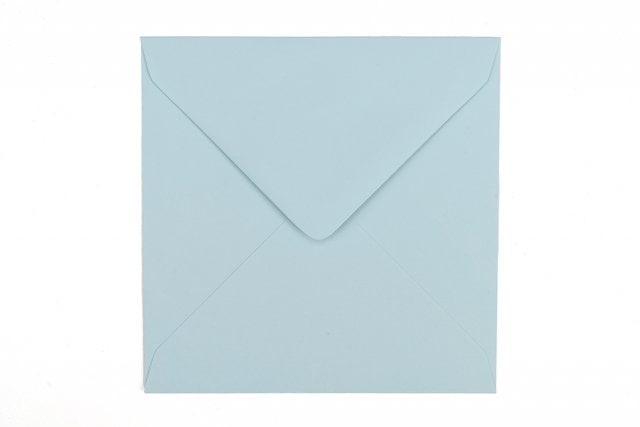 Buste quadrate 130x130 mm, blu chiaro