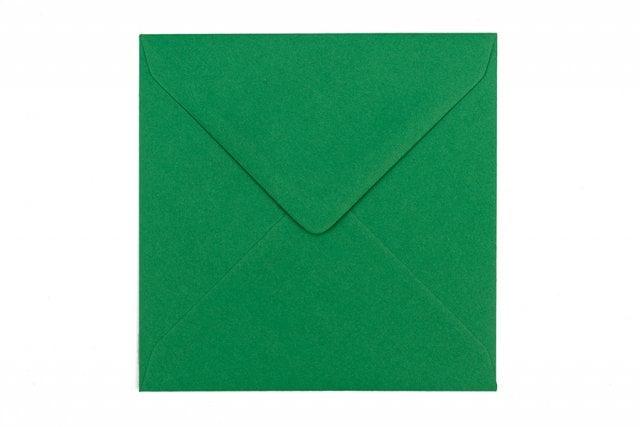 Buste quadrate 130x130 mm, verde scuro