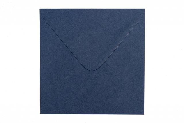 Buste quadrate 155x155 mm, blu scuro