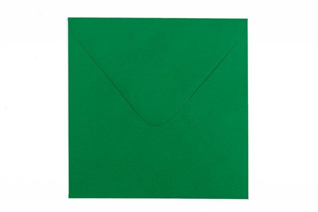 Buste quadrate 155x155 mm, verde scuro