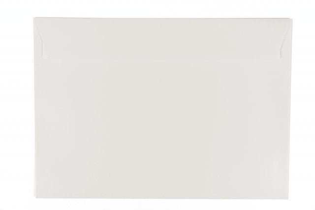 Buste DIN C5 adesive, bianco madreperla