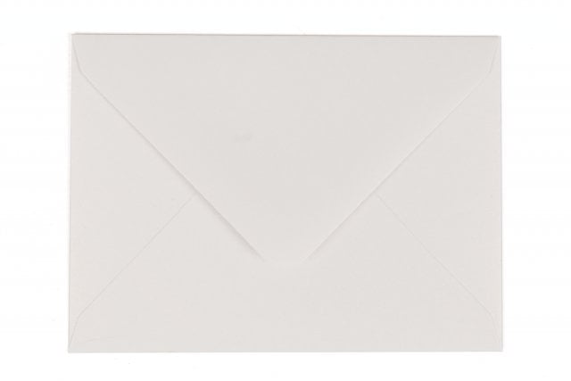 Buste DIN C7, bianco madreperla