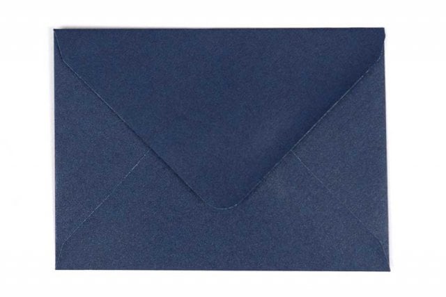 Buste DIN C7, blu scuro madreperlato