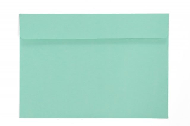 Buste DIN C5 adesive, blu-verde