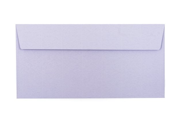 Buste DIN lunghe adesive, lavanda