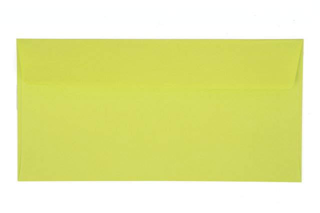 Buste DIN lunghe adesive, verde maggio