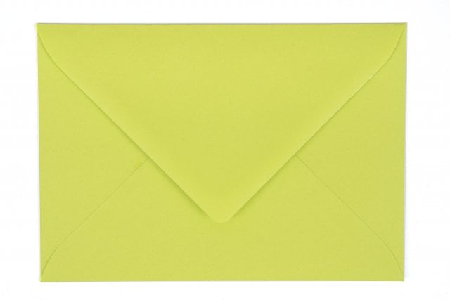 Buste DIN C6, verde maggio