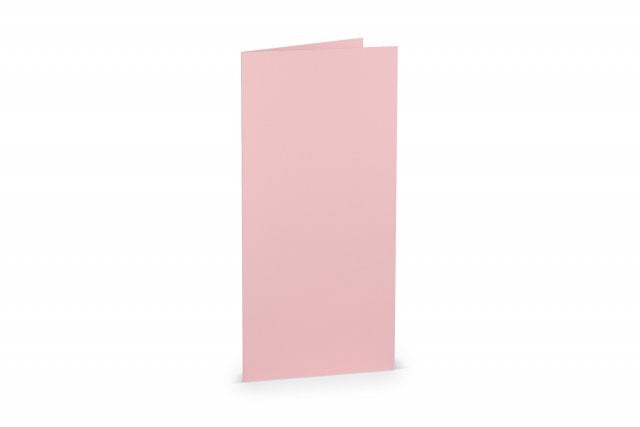 Carte pieghevoli DIN lungo, rosa