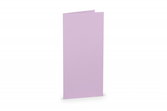Carte pieghevoli DIN lungo, lavanda