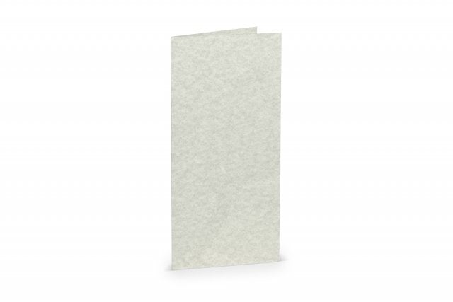Carte pieghevoli DIN lungo, grigio marmorizzato