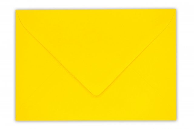 Buste DIN B6, giallo