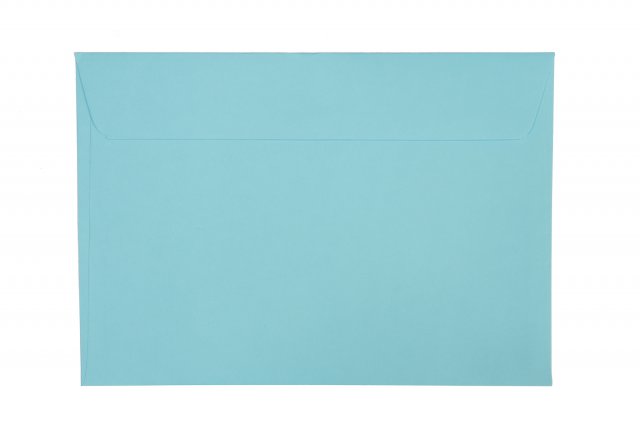 Buste DIN C5 adesive, blu medio