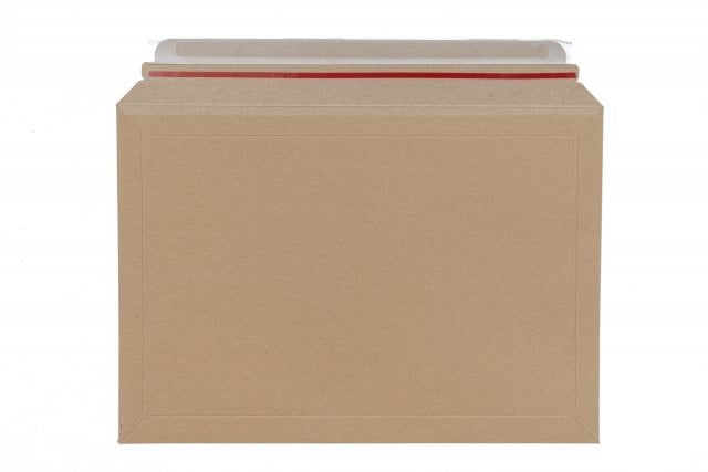 Imballaggio per libri DIN C4 adesivo, cartone