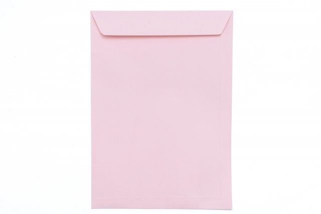 Buste DIN C4 adesive, rosa