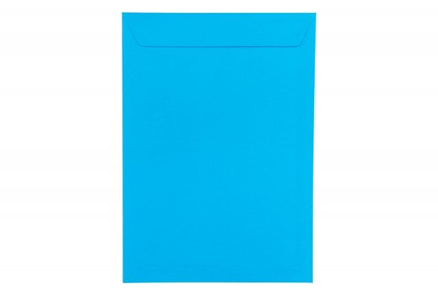 Buste DIN C4 adesive, blu