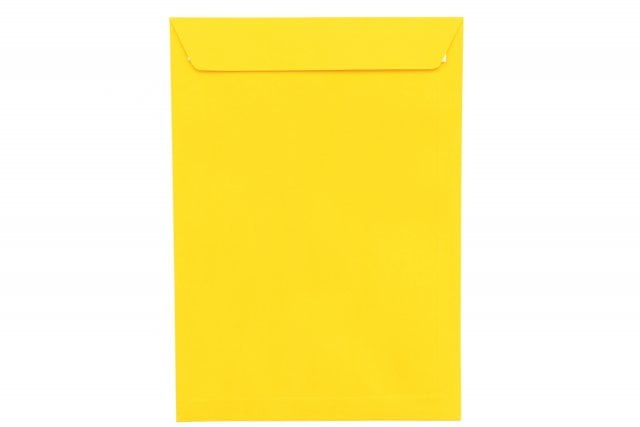Buste DIN C4 adesive, giallo