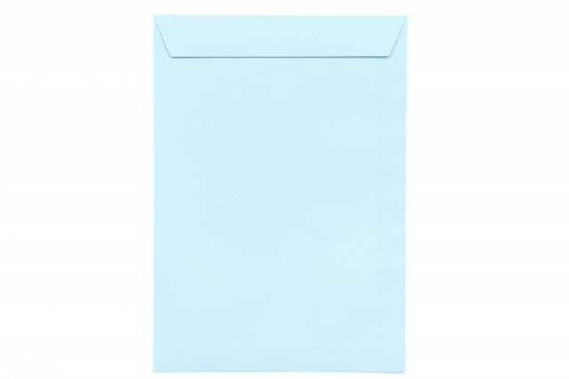 Buste DIN C4 adesive, blu chiaro