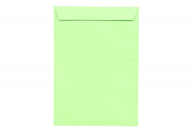 Buste DIN C4 adesive, verde chiaro