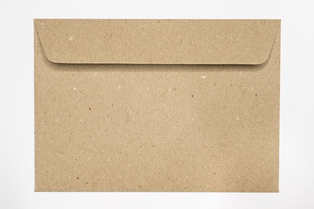 Buste DIN C6 adesive, carta kraft
