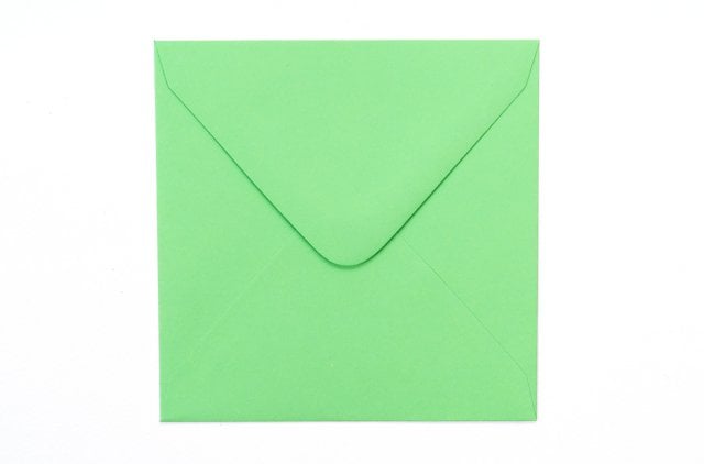 Buste quadrate 110x110 mm, verde chiaro