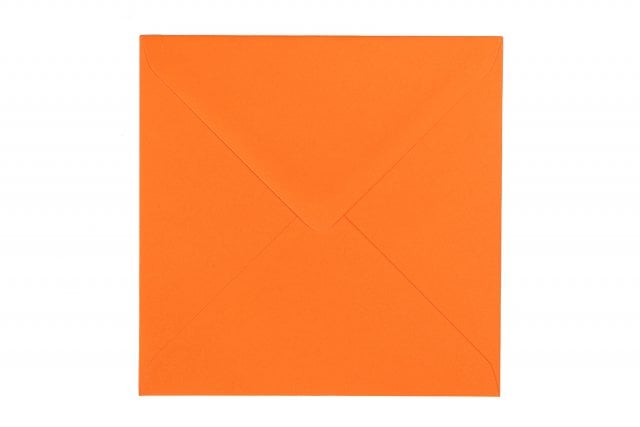 Buste quadrate 140x140 mm, arancione