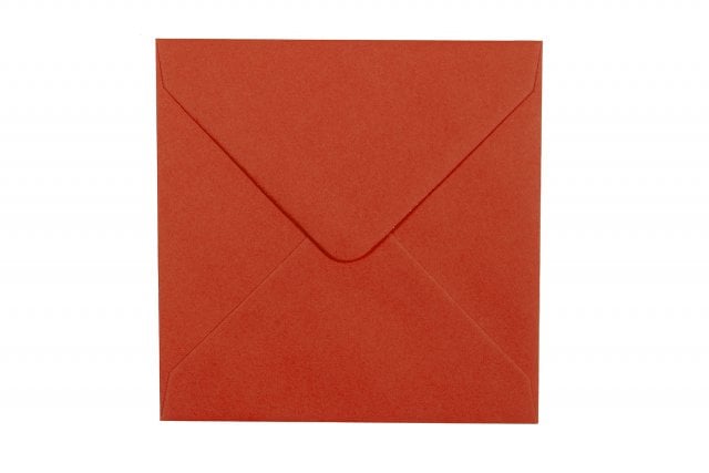 Buste quadrate 140x140 mm, rosso