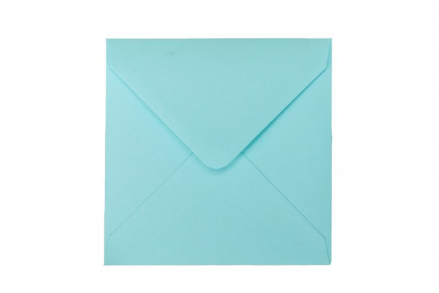Buste quadrate 140x140 mm, azzurro