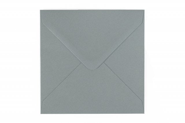 Buste quadrate 140x140 mm, grigio scuro