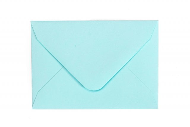 Buste 65x94 mm, azzurro