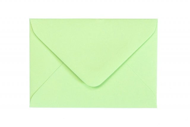 Buste 65x94 mm, verde chiaro