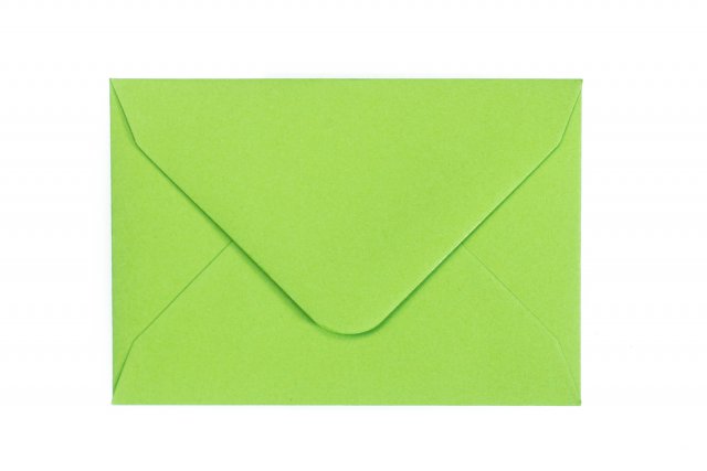 Buste 65x94 mm, verde