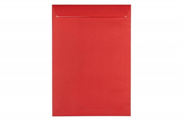 Buste DIN C4 adesive, stampa rossa