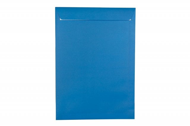 Buste DIN C4 adesive, stampa blu
