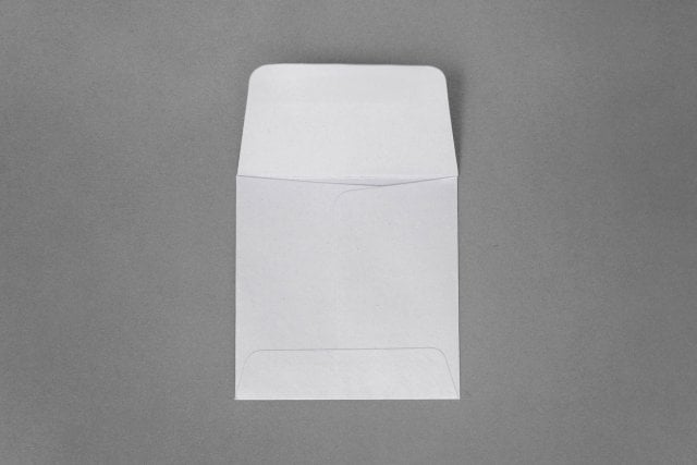 Buste quadrate 60x60 mm, bianche