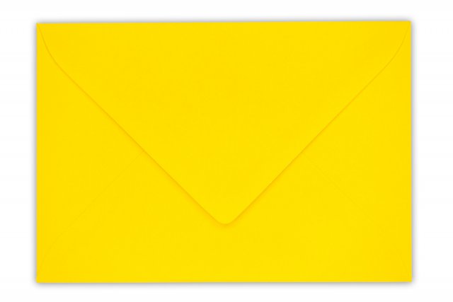 Buste DIN C6, giallo oro