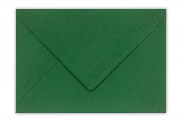 Buste DIN C6, verde scuro