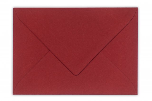 Buste DIN C6, rosso scuro