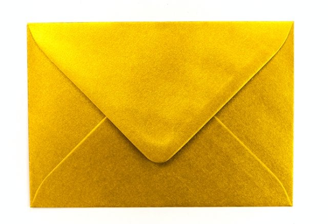 Buste DIN C6, oro