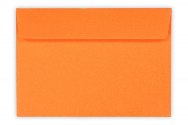 Buste DIN C6 adesive, arancione