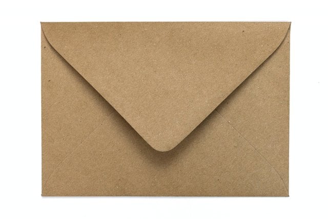Buste DIN C6, carta kraft