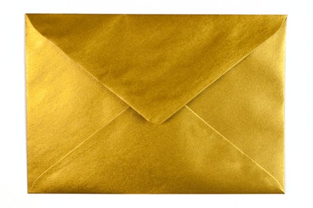 Buste DIN C5, oro
