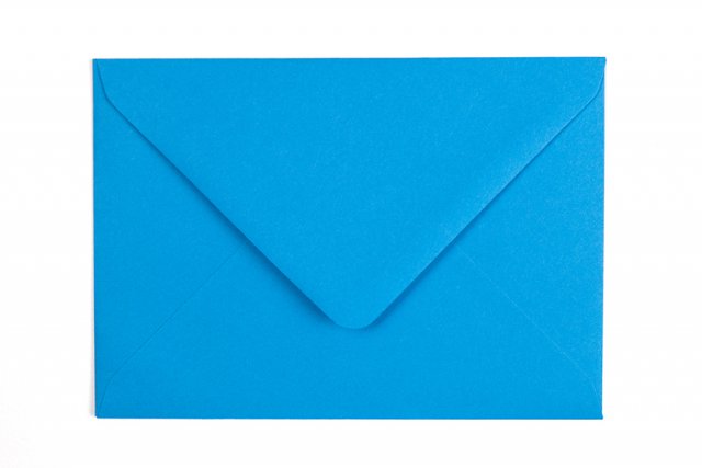 Buste DIN C6, blu