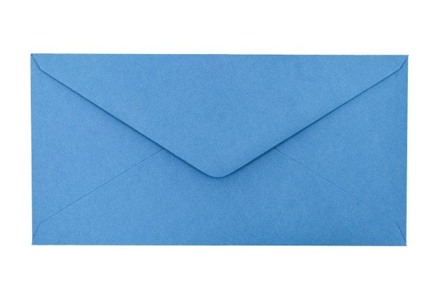 Buste DIN lunghe, blu